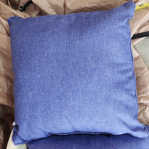 NWT Tommy Bahama 2 Purple Throw Pillows & Cream Brown Tote Bag Set - Picture 10 of 14